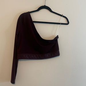 Victoria Secret Sport One-Shoulder Top Size Large